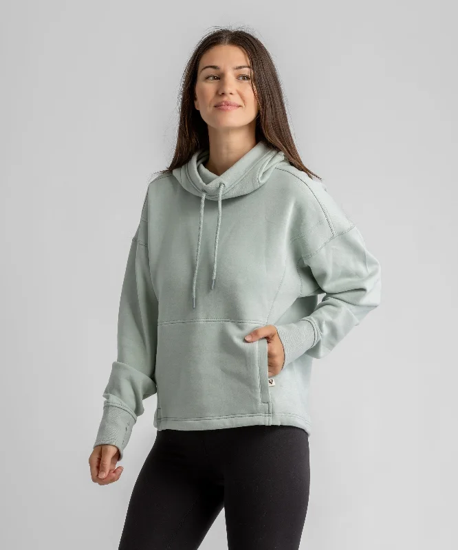 Women's Isla Cotton Stretch Hoody