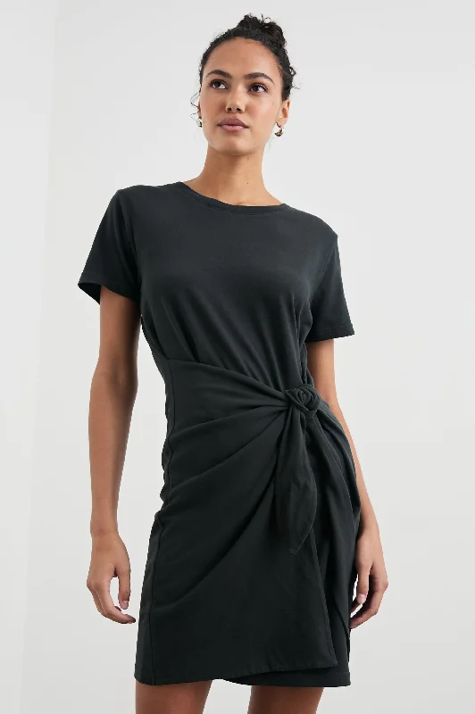 EDIE DRESS - VINTAGE BLACK Confident Women's High - fashion
