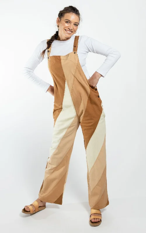 Freya Overalls - Tan