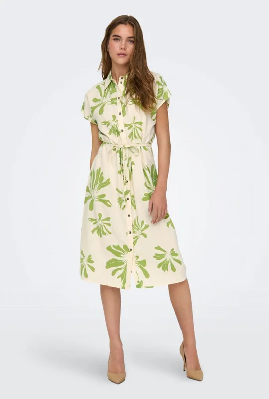 JDY PALERMO SS MIDI SHIRT DRESS Modern Women's 