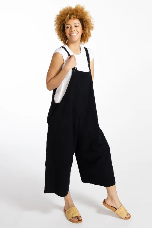 Juanita Overalls - Black