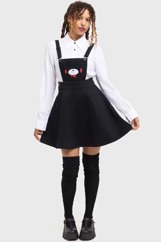 Naughty Grizzly Pinafore Dress Feminine Women's Soft 