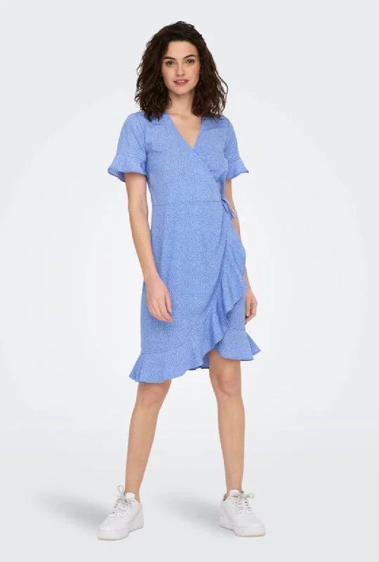 ONLY OLIVIA SS WRAP DRESS Sophisticated Women's Tailored