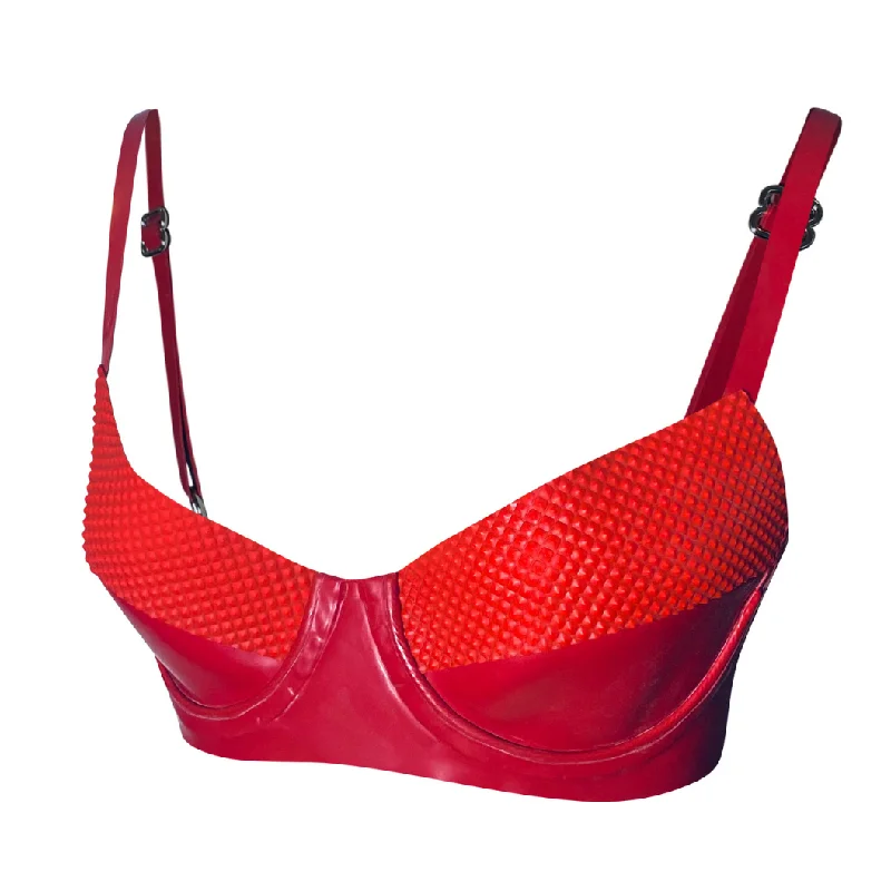 Print Point Underwire Bra Relaxed Women's Beachy