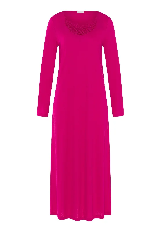 Michelle Supima Cotton Long Nightgown | Fuchsia 74945-2462 Sustainable Organic