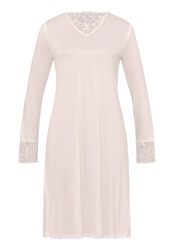 Elia Lace V-Neck Nightgown | Salsa Rose 74989-2303