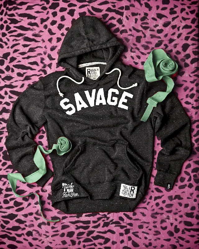 Macho Man 'Savage' Black PO Hoody