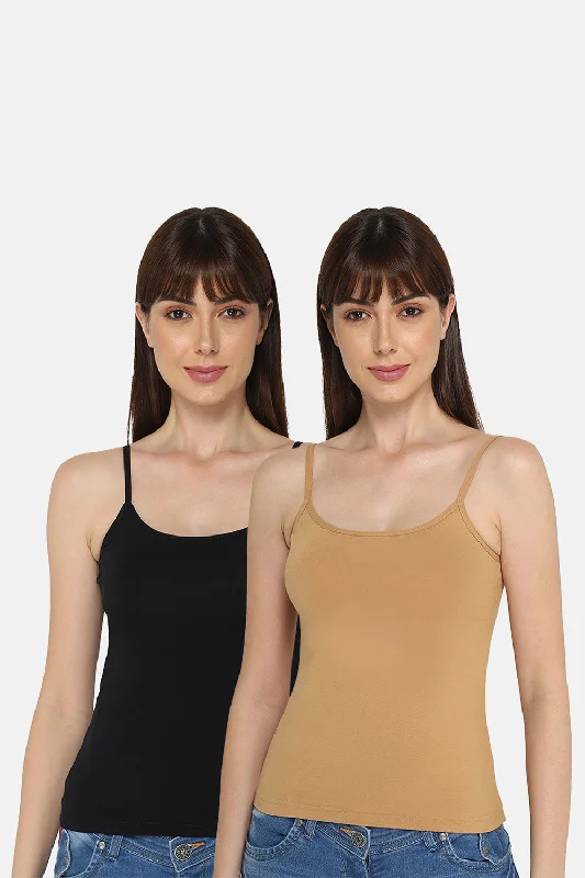 Intimacy Super Stretch Camisole Special Combo Pack - Cl01 - Pack of 2 - C01