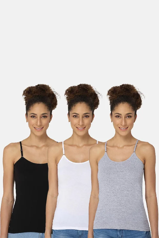 Intimacy Camisole-Slip Special Combo Pack - In08 - Pack of 3 - C56