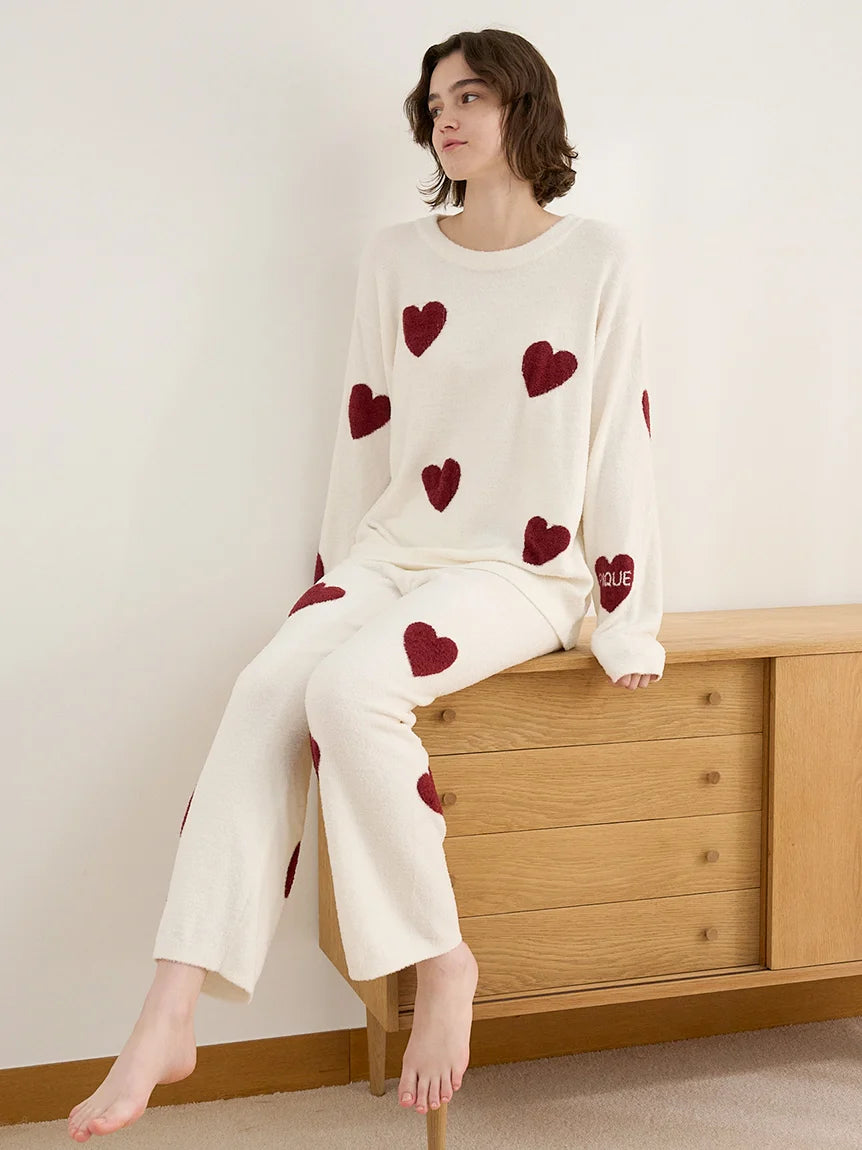 Hot Smoothie Heart JQD Pullover Sweater